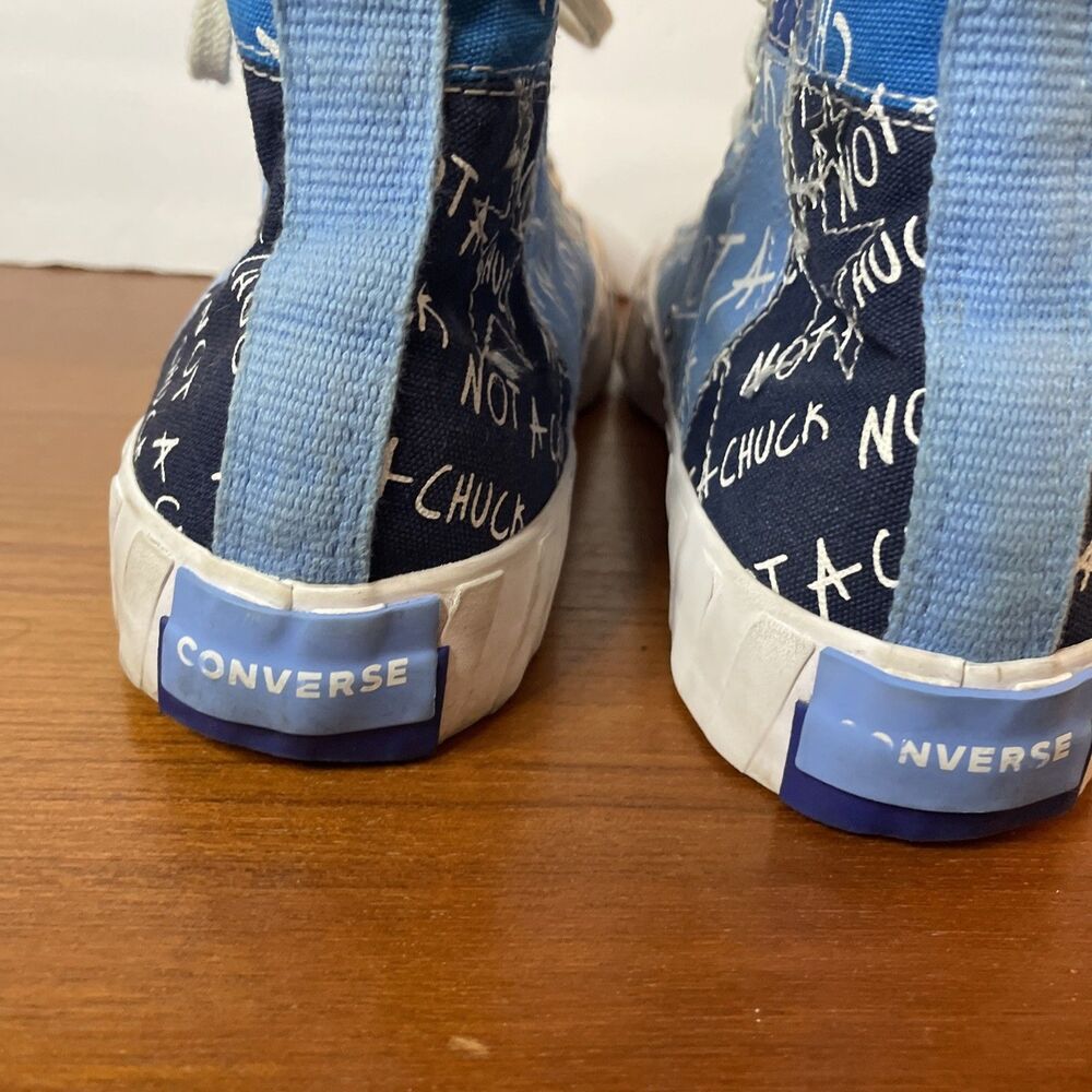 Converse Unt1Tl3D High Not A Chuck University  Sneakers Woman’s 10.5, Men 8.5 - Picture 5 of 11